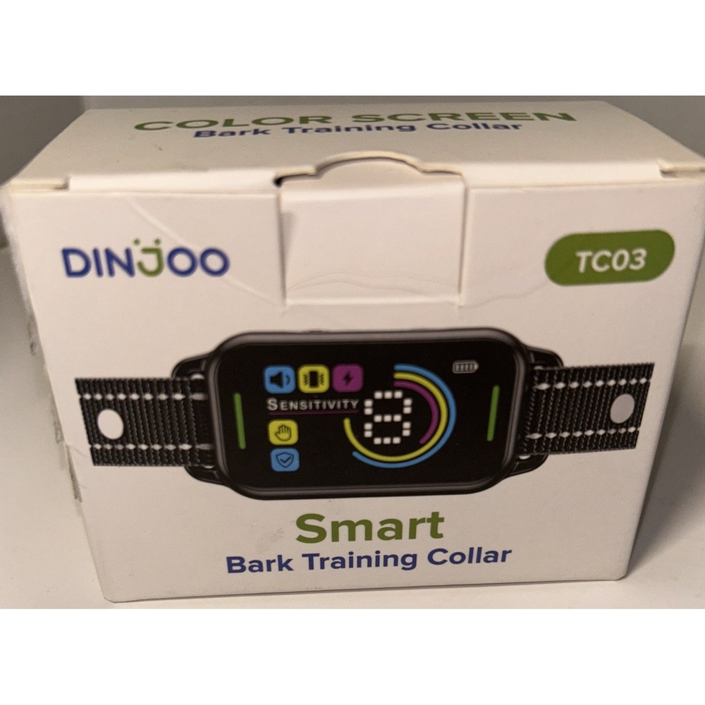 DINJOO TC03Pro Smart Bark Training Collar Rechargeable Large Dog Anti Barkingm69